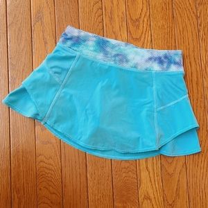 Athleta Girl Torquise Skort S